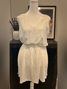 ⭐️3/$20 NWOT Kona Sol Swim Cover up Dress |Lightweight Gauze Textured V-Neck | S